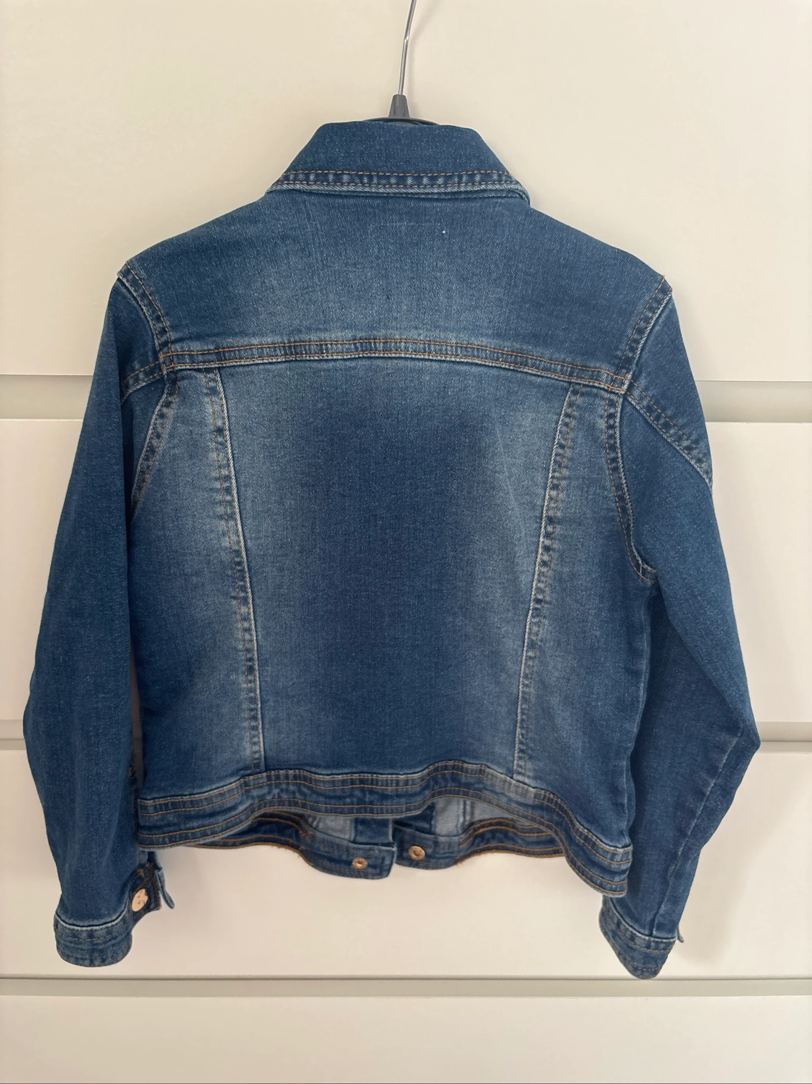 Girls' denim jacket size 7 years – photo 3